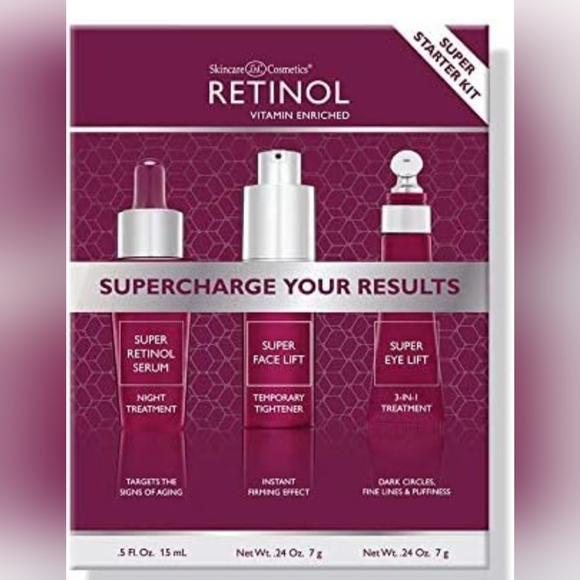 NIB Skincare Cosmetics Retinol Super Starter Kit - Picture 1 of 5